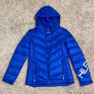 TOMMY HILFIGER SMALL BLUE WINTER COAT